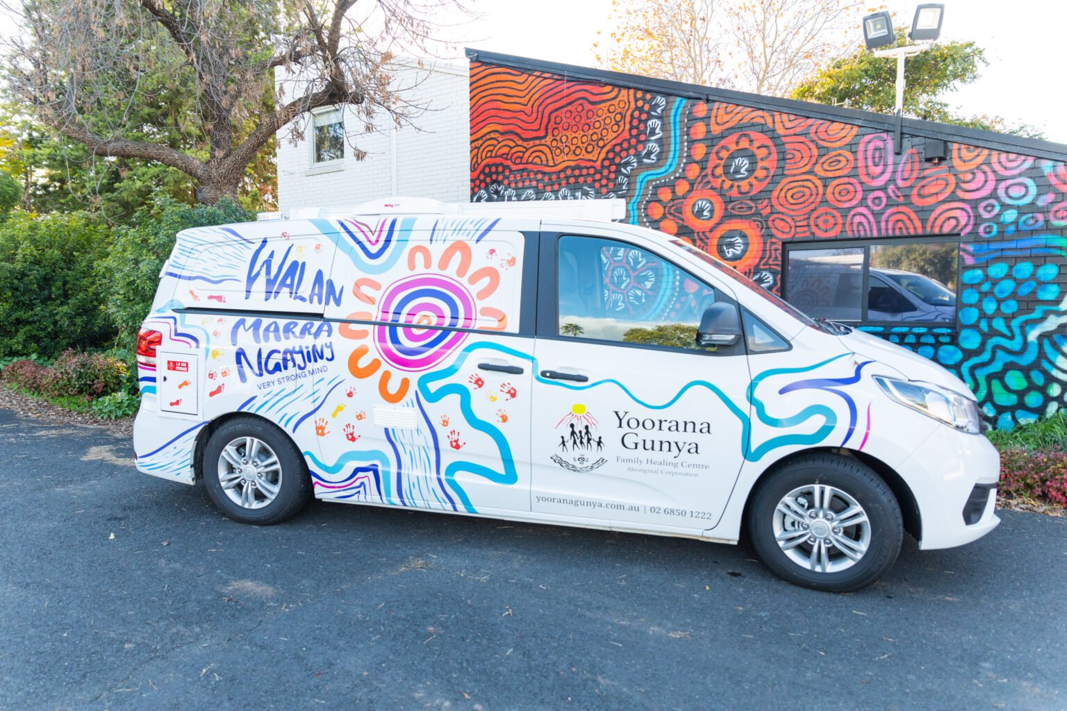 Yoorana Gunya launches their wellness van for holistic care.