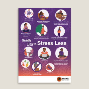 Deadly Tips to Stress Less Poster