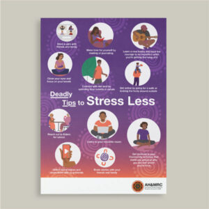 Deadly Tips to Stress Less Poster