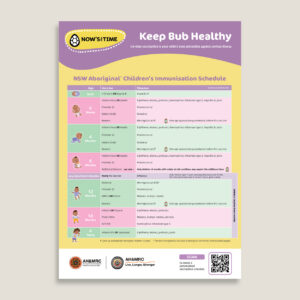 Now’s The Time Aboriginal Children's Immunisation Schedule