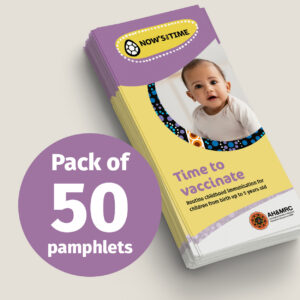 Now's The Time to Vaccinate Pamphlet