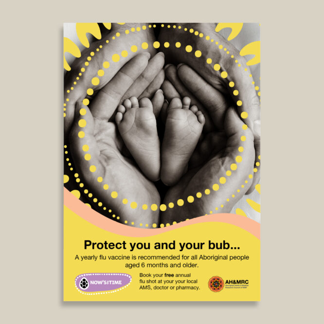 Influenza Poster Mums and Bubs