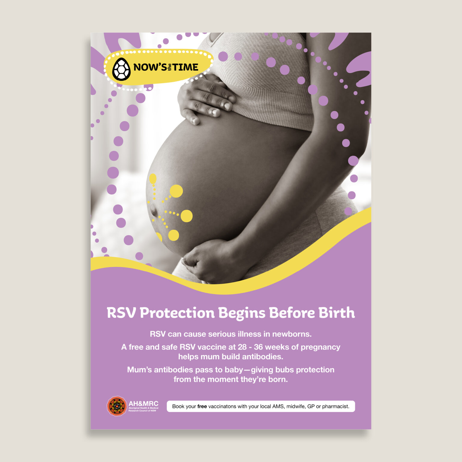 Community Health Awareness | A4 Poster by AHMRC