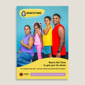 Flu Vaccination Family #1 Poster