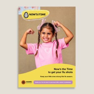 Flu Vaccination Child #1 Poster