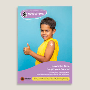 Flu Vaccination Child #2 Poster