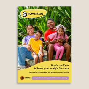 Flu Vaccination Family #3 Poster