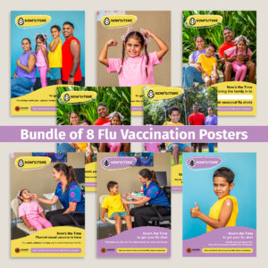 Flu Vaccination Poster Bundle