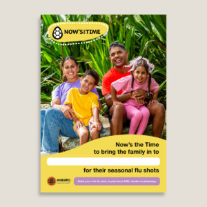 Flu Vaccination Customisable Poster