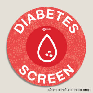 Photo Prop Diabetes Screen