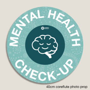 Photo Prop Mental Health Check-up